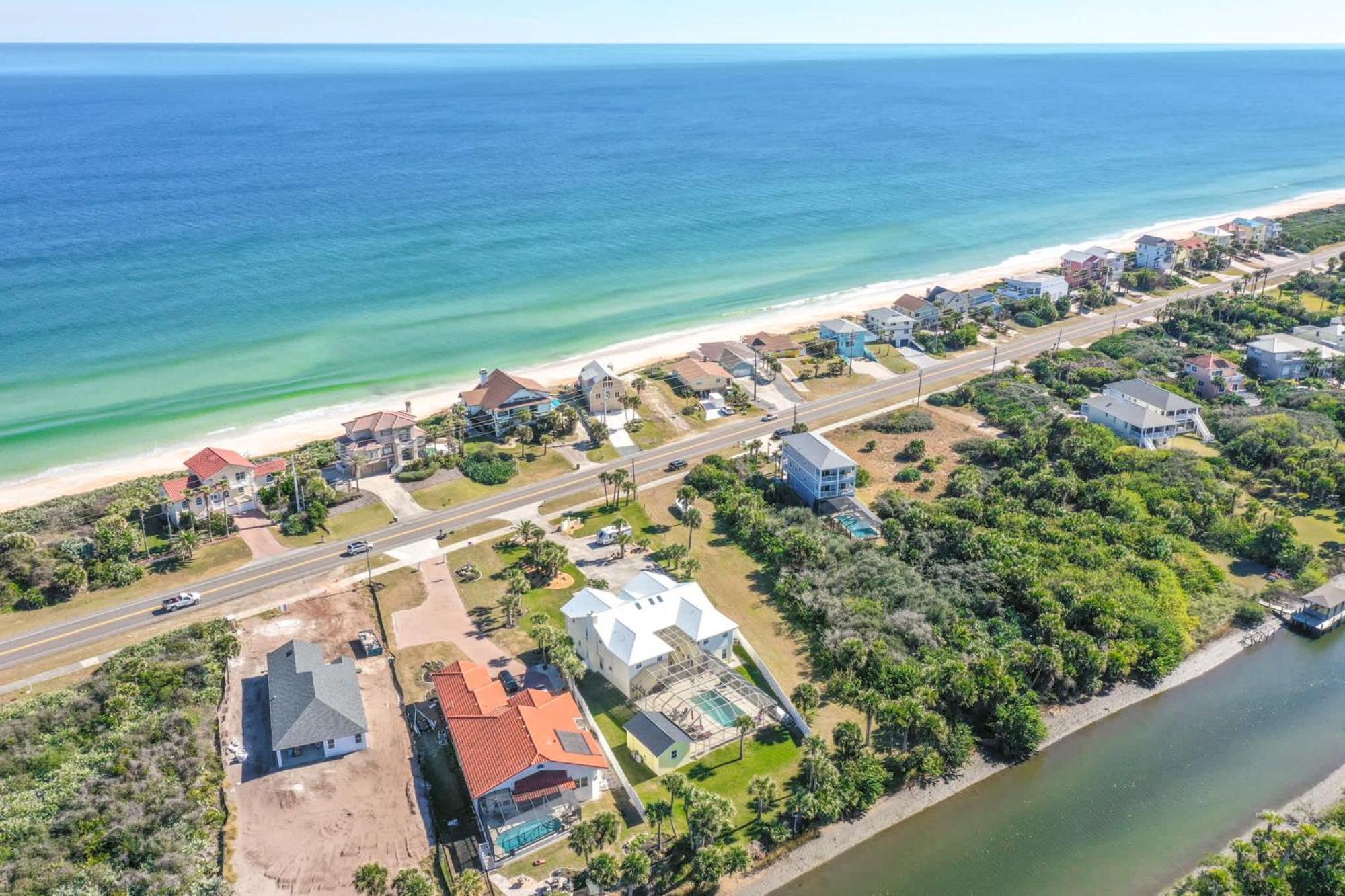 Flagler Beach Bed And Breakfast Pool Bbq Suite Экстерьер фото