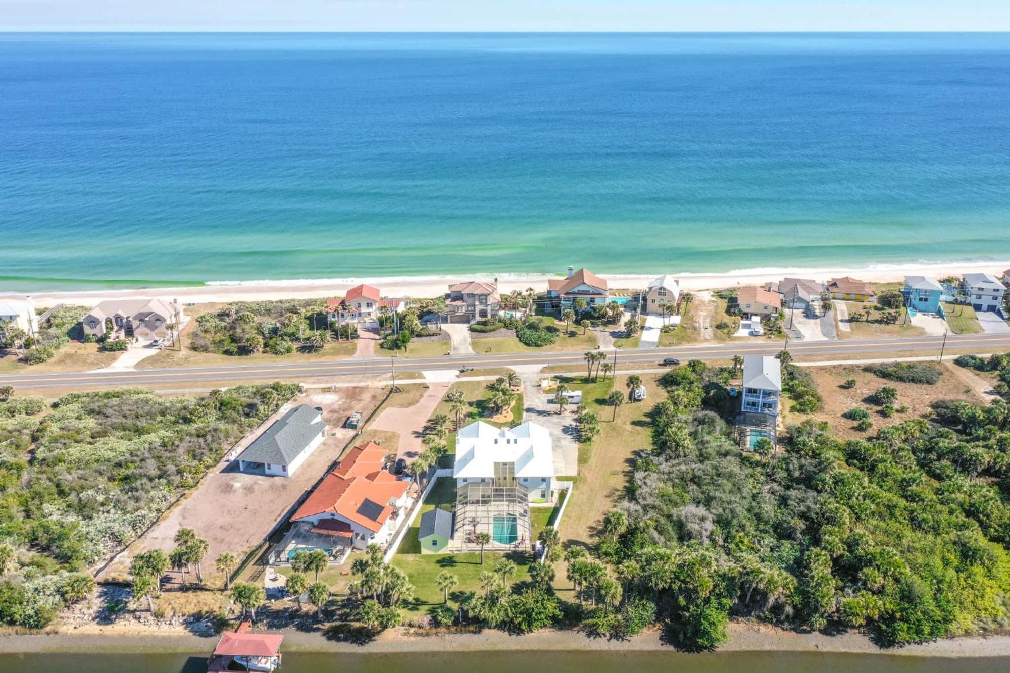 Flagler Beach Bed And Breakfast Pool Bbq Suite Экстерьер фото