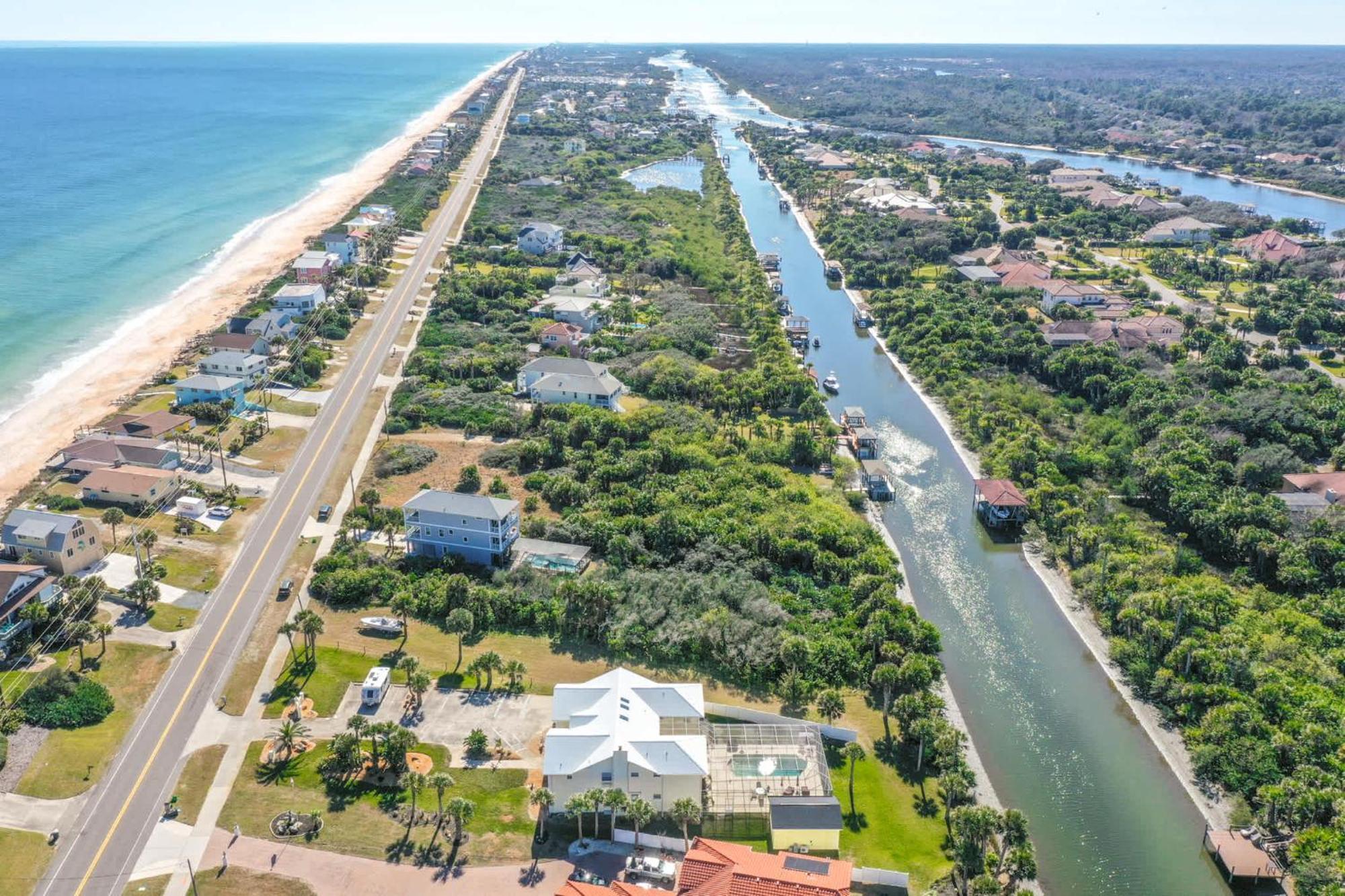 Flagler Beach Bed And Breakfast Pool Bbq Suite Экстерьер фото