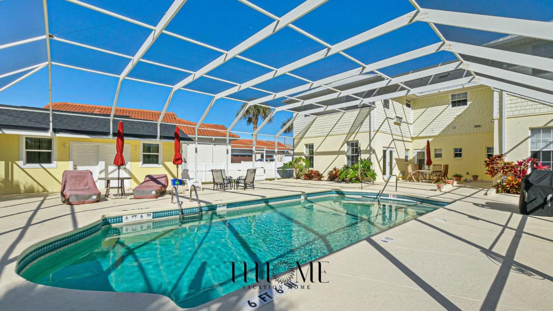 Flagler Beach Bed And Breakfast Pool Bbq Suite Экстерьер фото