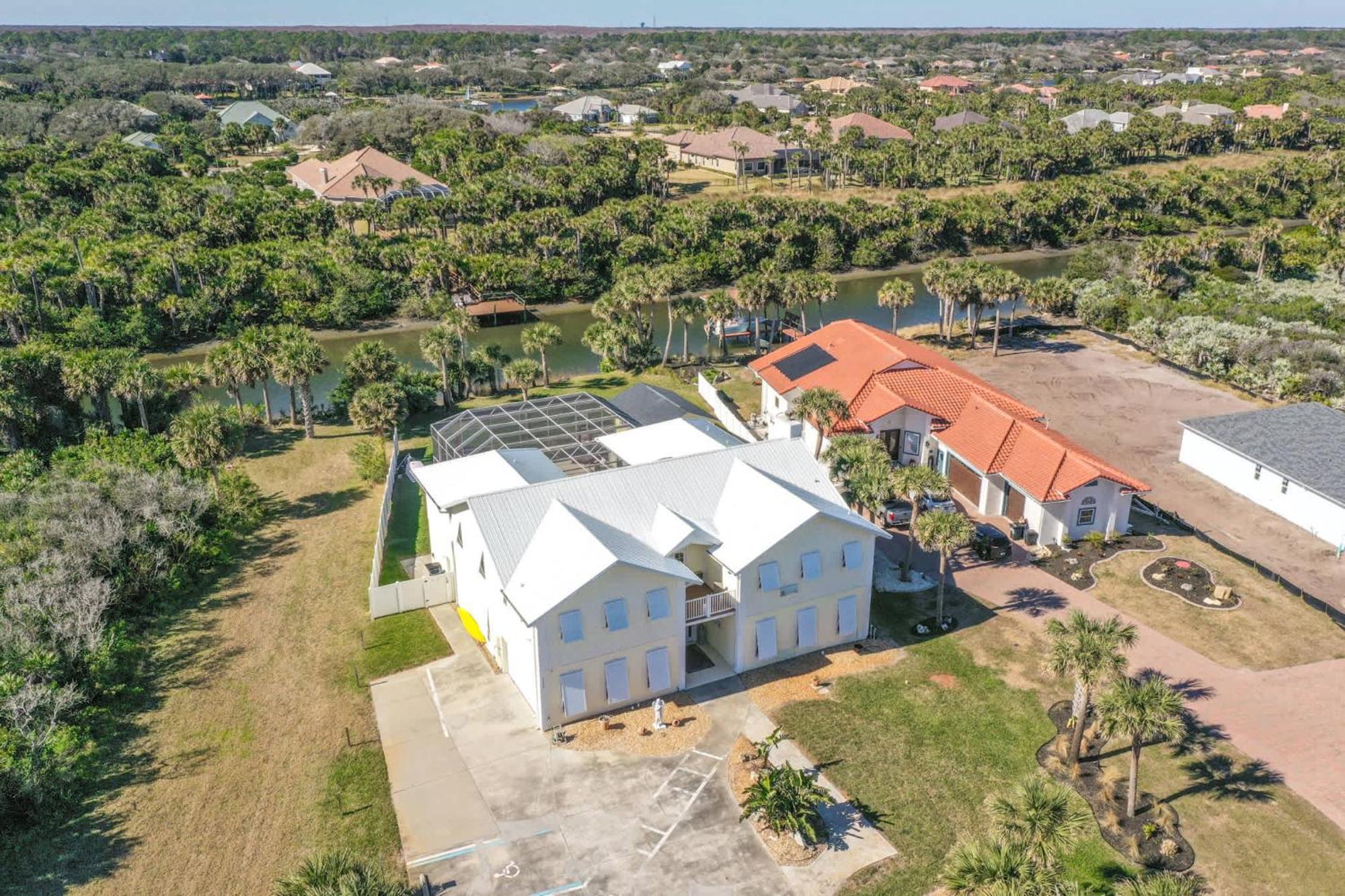 Flagler Beach Bed And Breakfast Pool Bbq Suite Экстерьер фото