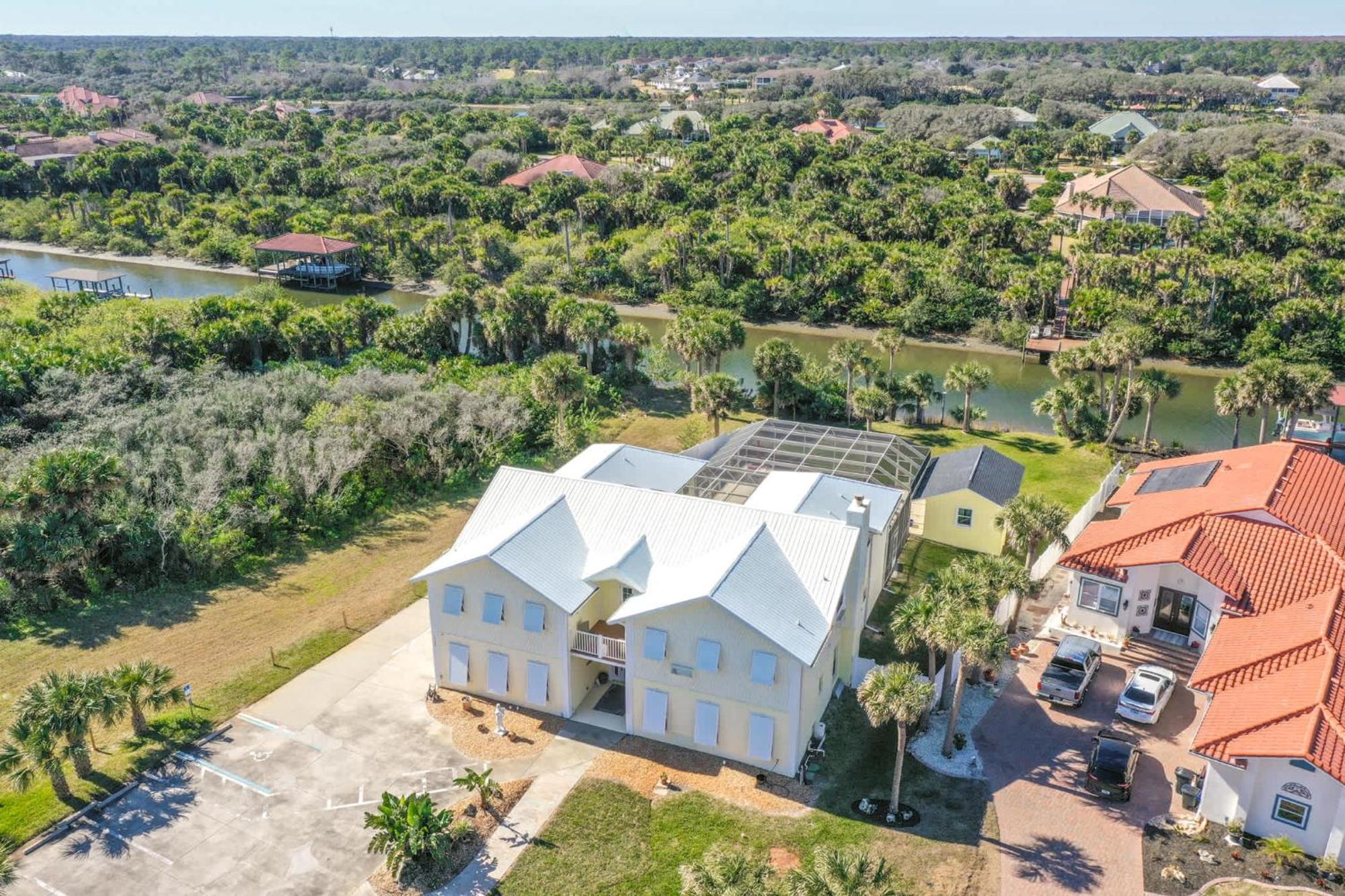 Flagler Beach Bed And Breakfast Pool Bbq Suite Экстерьер фото