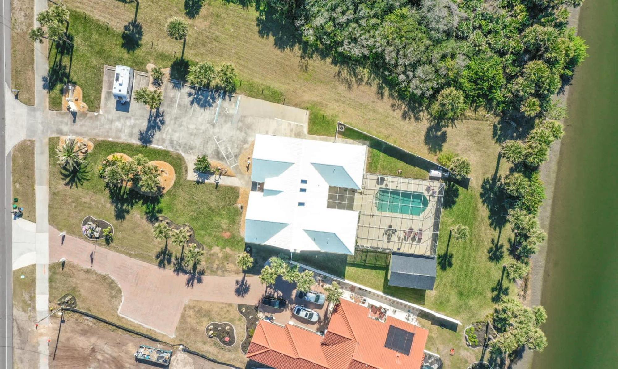 Flagler Beach Bed And Breakfast Pool Bbq Suite Экстерьер фото